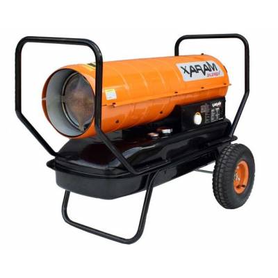 Nagrzewnica olejowa XARAM Energy TK-30000 moc: 36 kW;  klasa PREMIUM: termostat, wyświetlacz temp.+kodu błędu, regulacja pompy