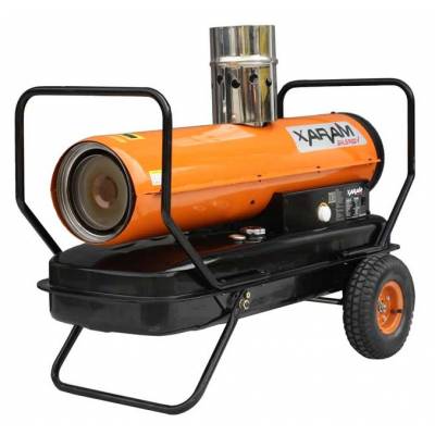 Nagrzewnica olejowa z zamkniętą komorą spalania XARAM Energy TK-55ID, moc: 17,5kW, klasa Premium: zaawansowana elektronika, termostat,