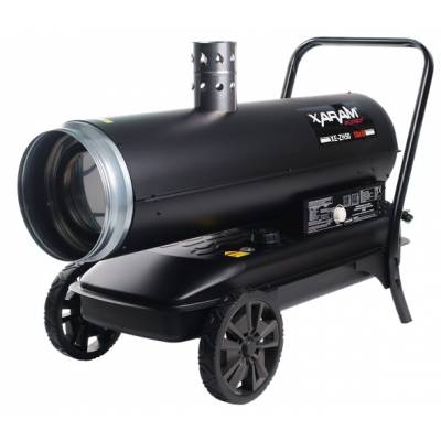 Nagrzewnica olejowa z zamkniętą komorą spalania XARAM Energy XE-ZH50 moc: 50kW; termostat, manometr, czujka zewnętrzna,